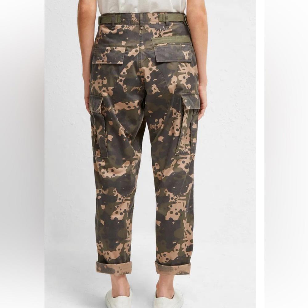 FRENCH CONNECTION Carri Camo Cargo Trousers - Picture 6 of 10